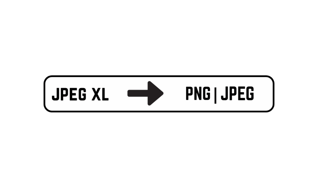 JPEG XL to JPEG converter