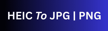 HEIC to JPG